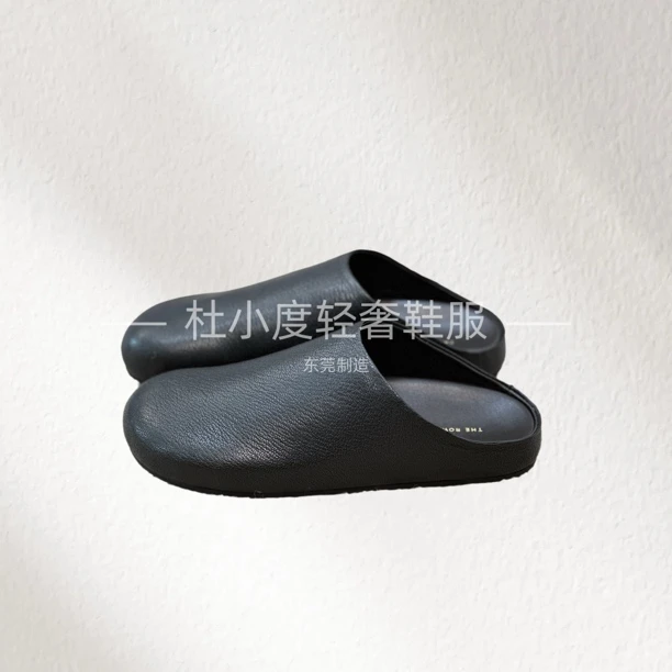 轻奢简约休闲防滑纯色包头拖潮流包头勃肯女拖鞋半拖
