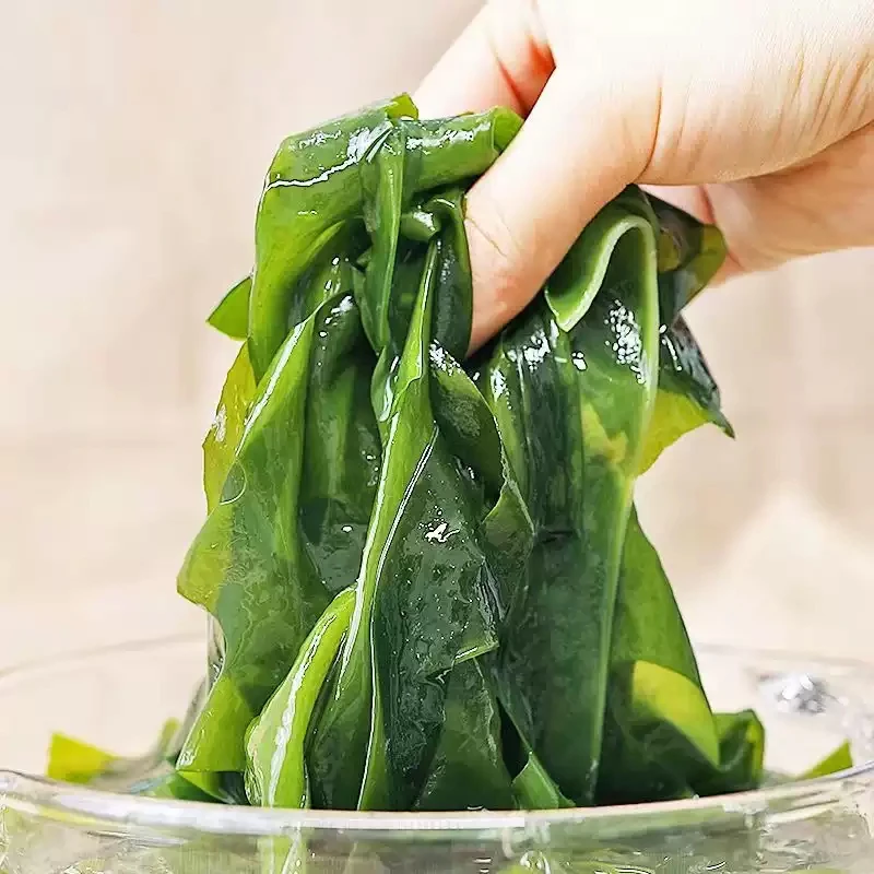 裙带菜少盐特级海带苗嫩丝群代带孕妇儿童免洗海藻菜