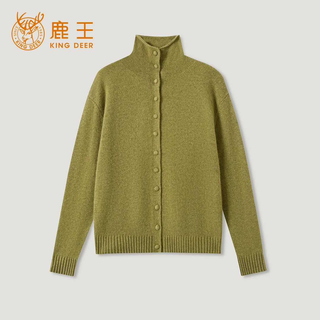 King Deer/鹿王新款女式时尚百搭休闲羊绒衫L805581