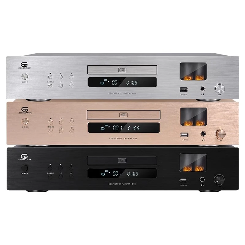 HIFI发烧CD播放器高保真无损蓝牙播放机家用电子管纯CD机平衡输出