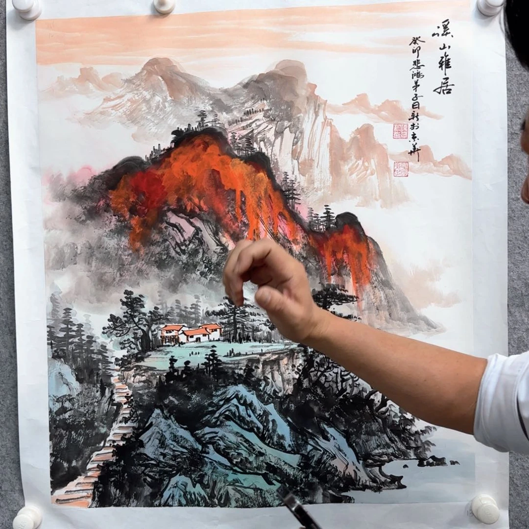 书法书法作品多次参加