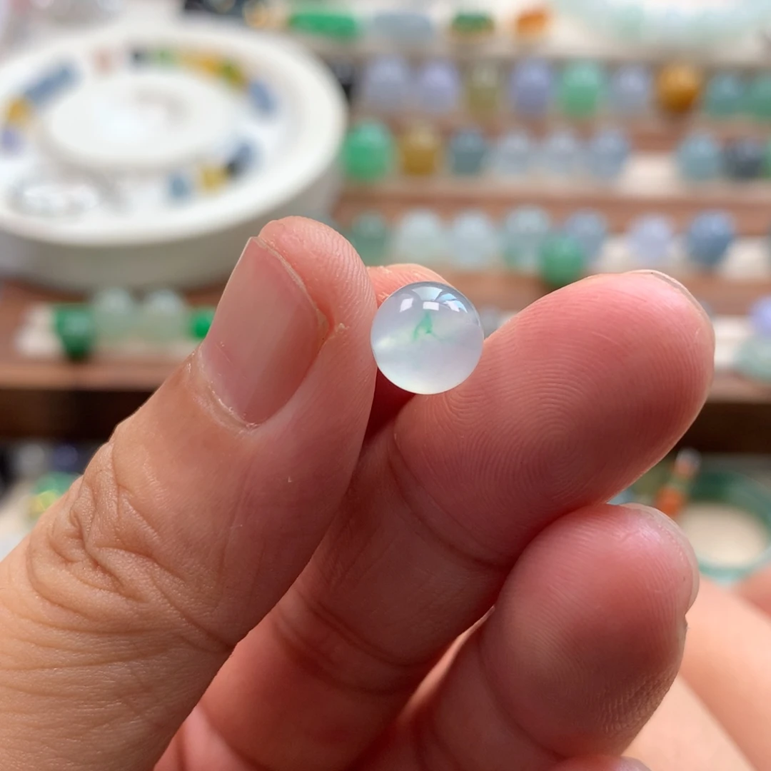 未镶嵌定制翡翠卡7.8
