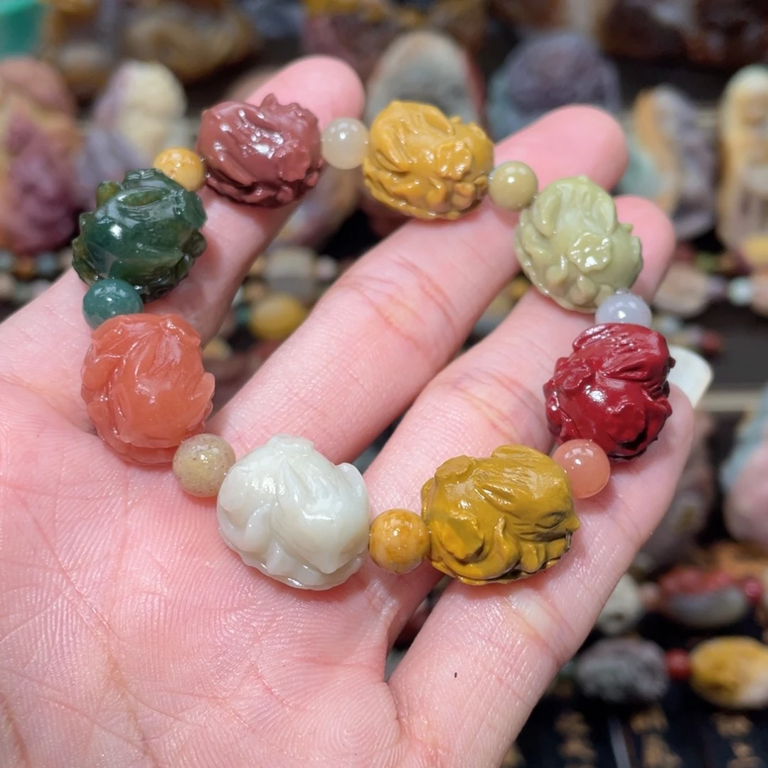 石英质玉未镶嵌手链