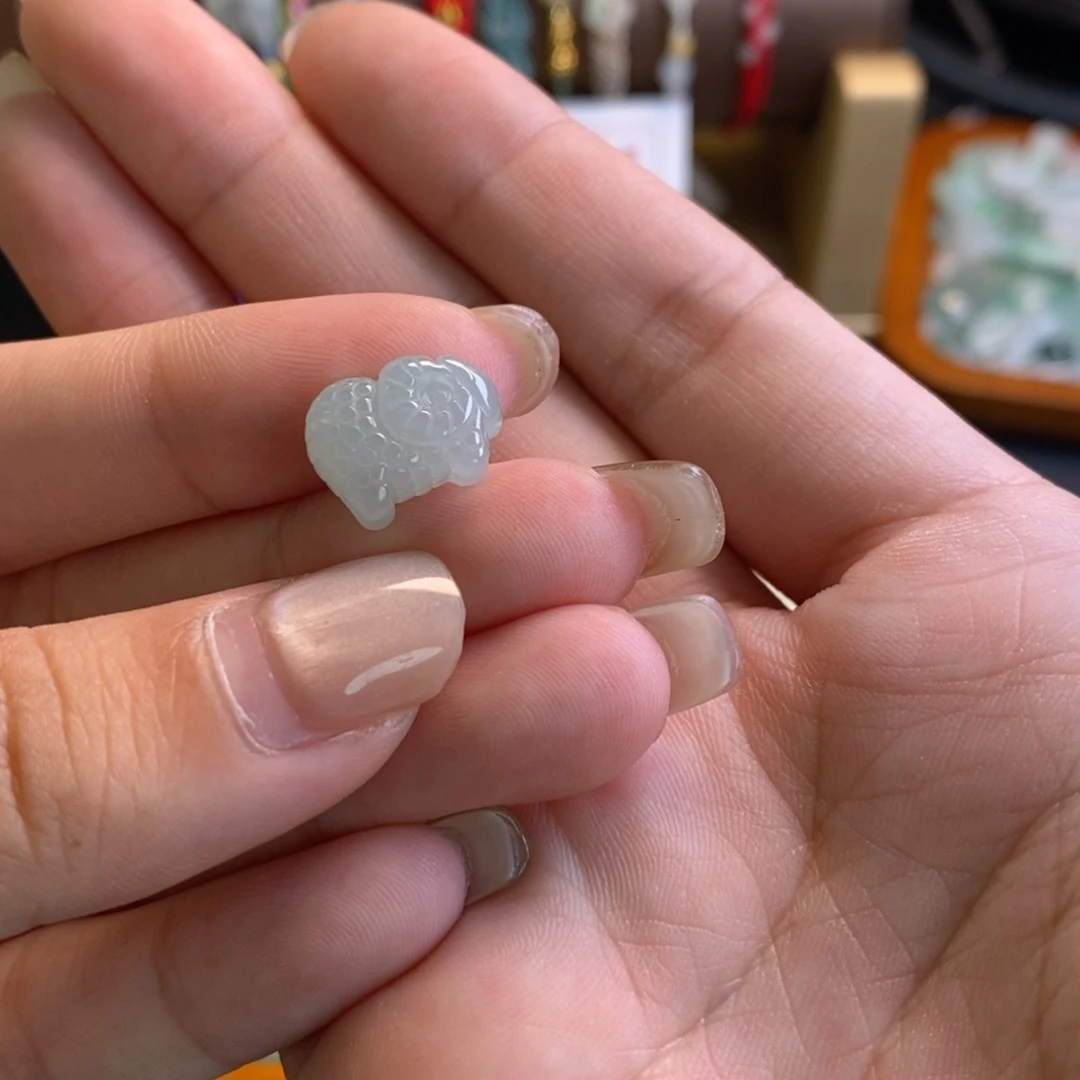 倾***心颈饰未镶嵌翡翠17759