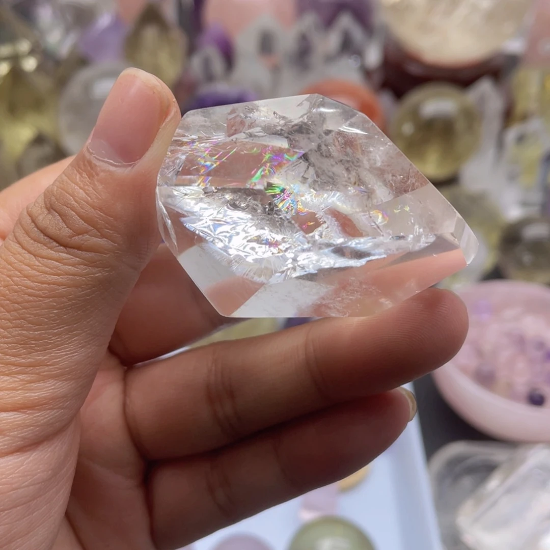 天***天未镶嵌珠宝半成品水晶128