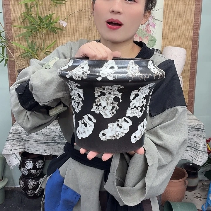 18×22 -粗陶花盆有孔-买买买