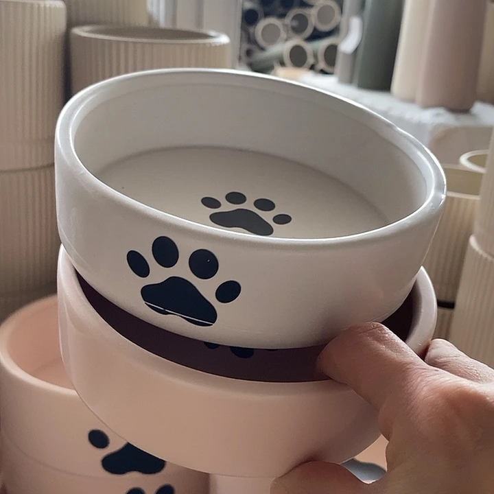 陶盆有孔 瑕疵针孔漏釉介意勿拍外口 14外高4.5