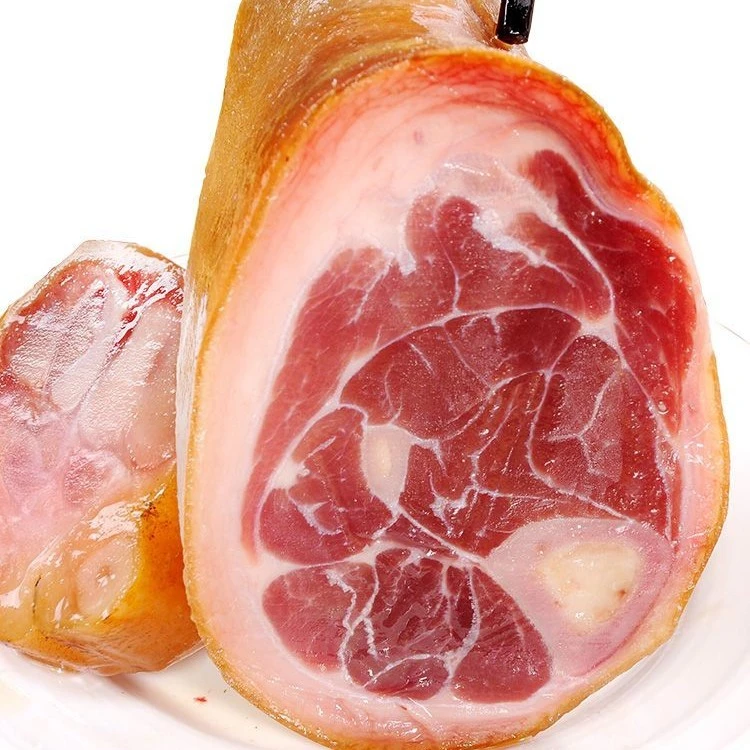 火腿脚猪蹄火腿肉正宗云南特产原味风干猪脚腊肉已切小块方便食用