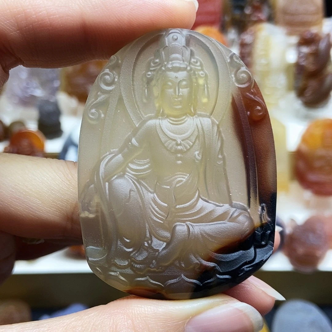 玛瑙/玉髓未镶嵌颈饰