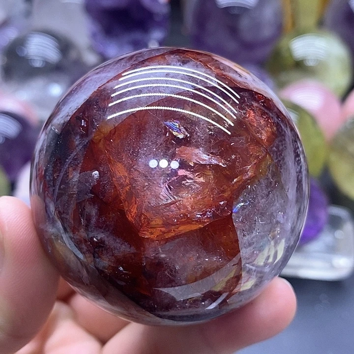 紫晶大型摆件（非配饰）未镶嵌574红了花