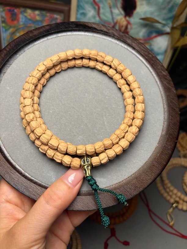 柏香籽红油皮中高桩方块直筒顺尺寸7mm8mm