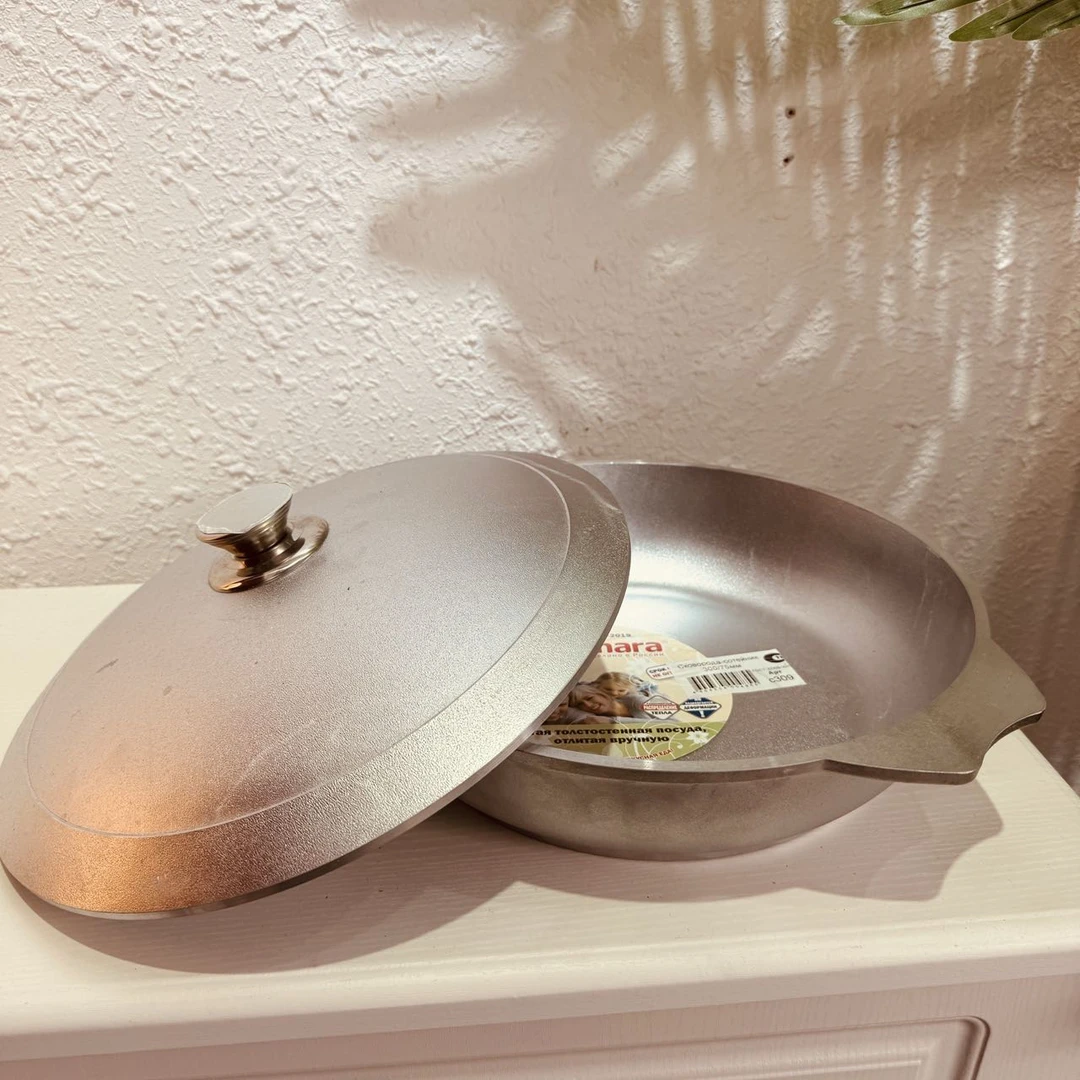 俄罗斯原装进口怀旧复古平底锅