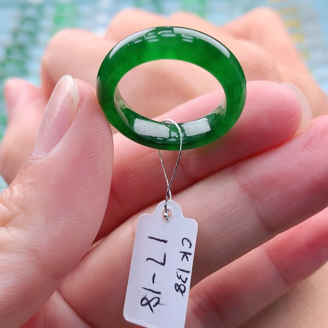 未镶嵌戒指翡翠A货缅甸翡翠