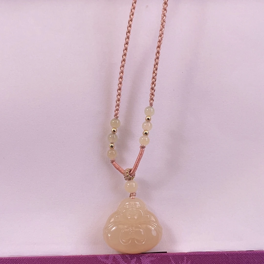 和田玉吊坠(不含链)未镶嵌钮****?