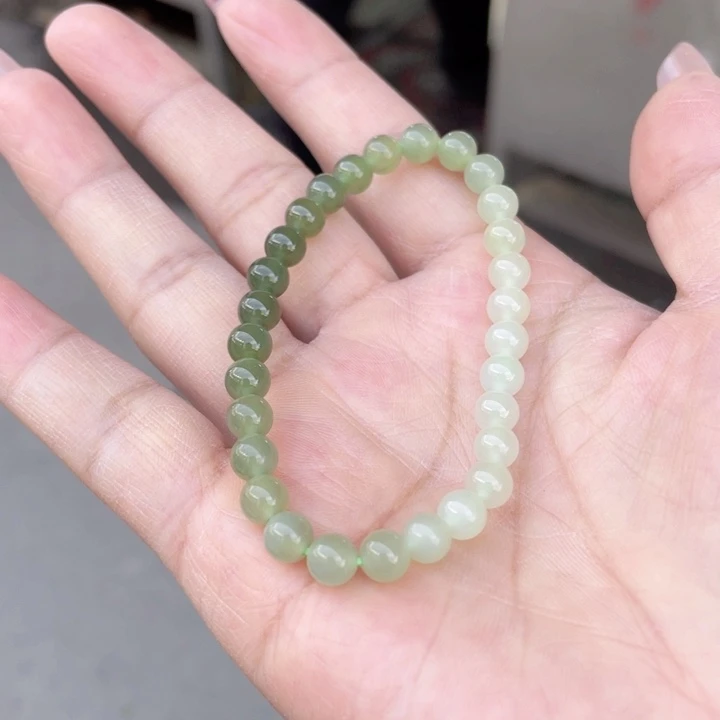 和田玉手串未镶嵌