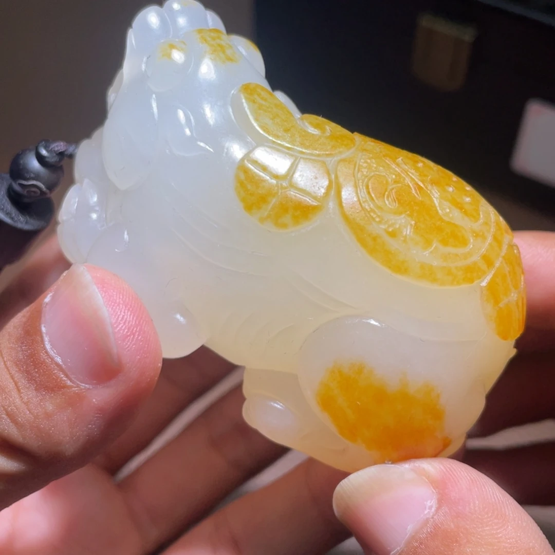 和田玉未镶嵌颈饰D2