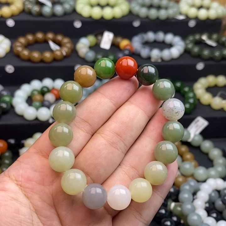 手串未镶嵌和田玉Q多宝卡12