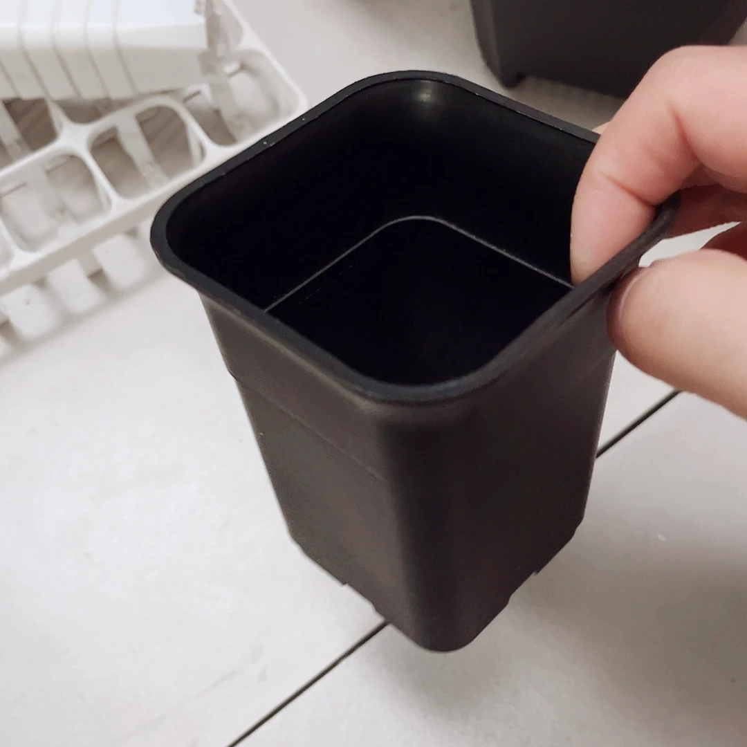 加厚方万象口9高11黑色10个无托