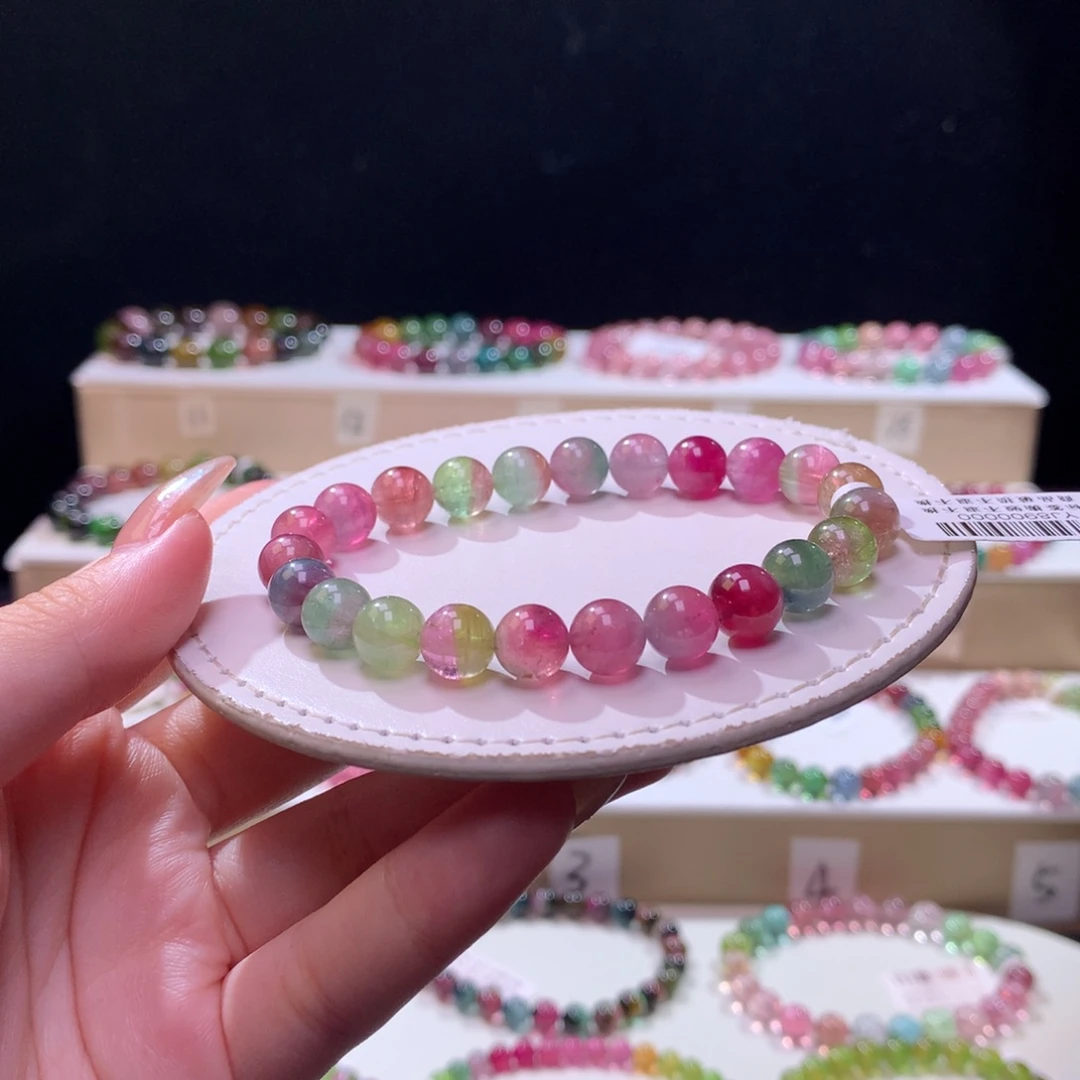 未镶嵌手链碧玺碧玺