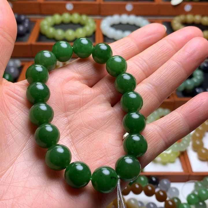 和田玉手串未镶嵌