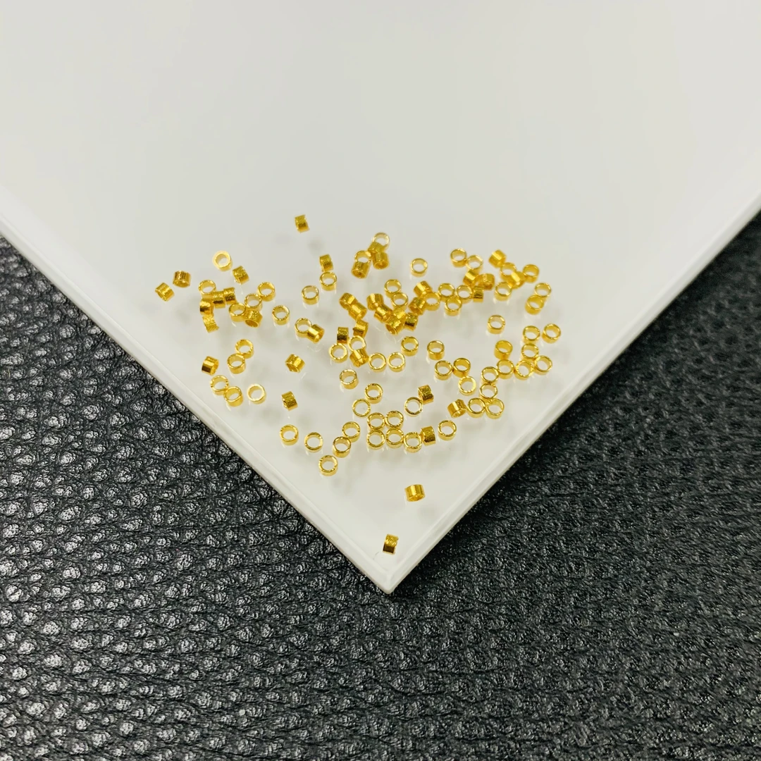 YZ4568-18K金1.5mm左右藏线珠配件-XZZ（多样性发其一）