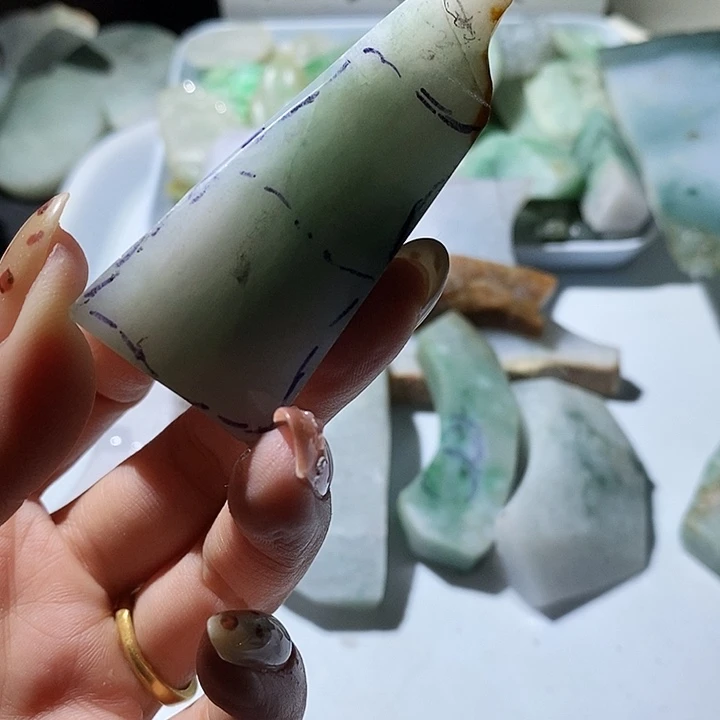 翡翠散珠天然翡翠