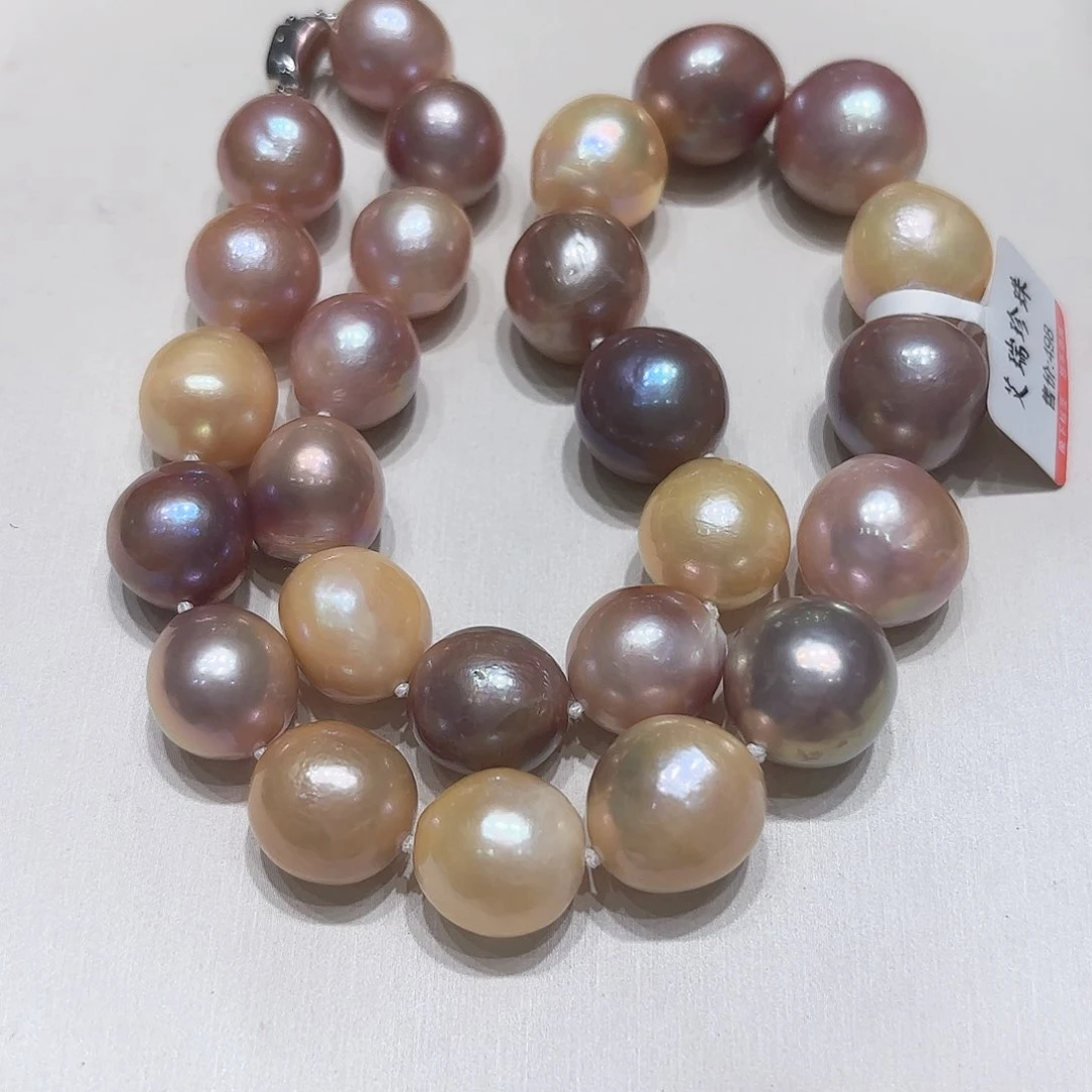 淡水珍珠颈饰未镶嵌14-17有核