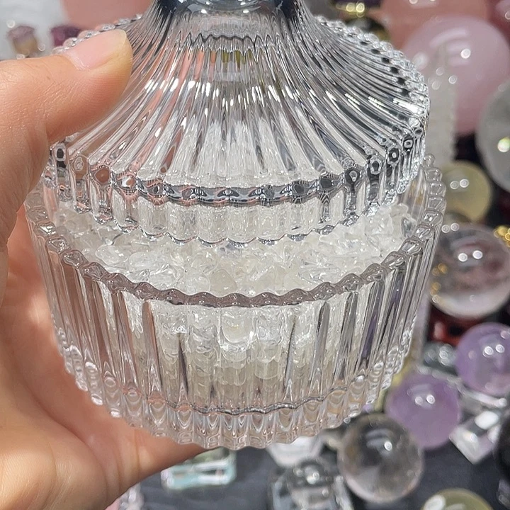 水晶水晶300克优质白水晶碎石未镶嵌水晶