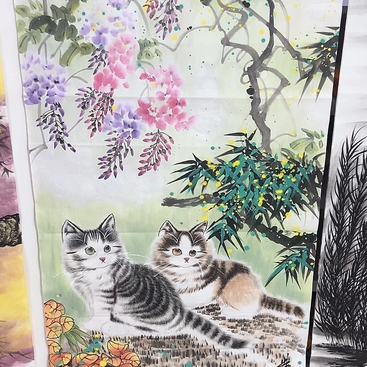 小周画廊的直播间