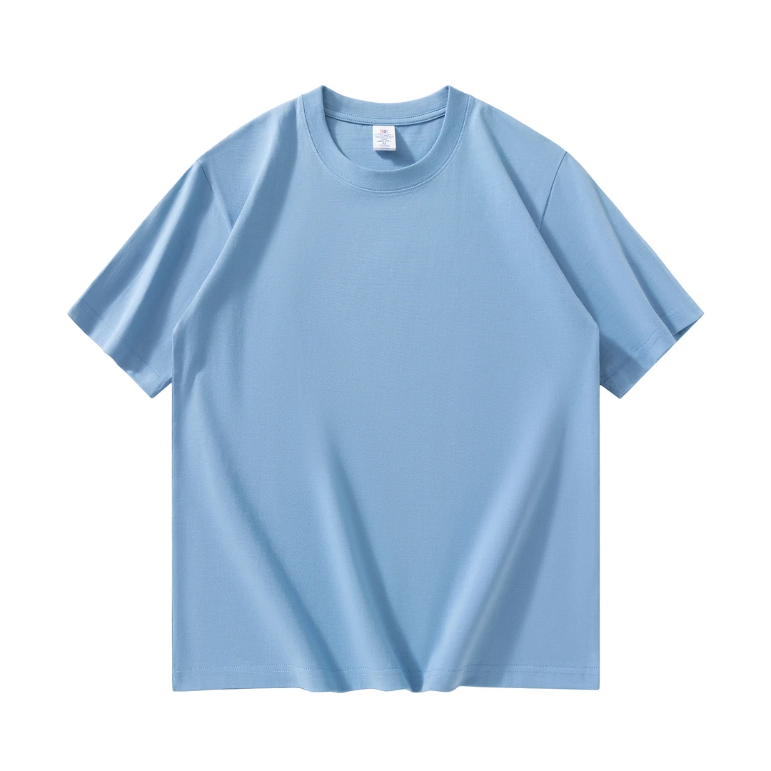 通用短袖免烫圆领纯色T恤上衣男士运动男装