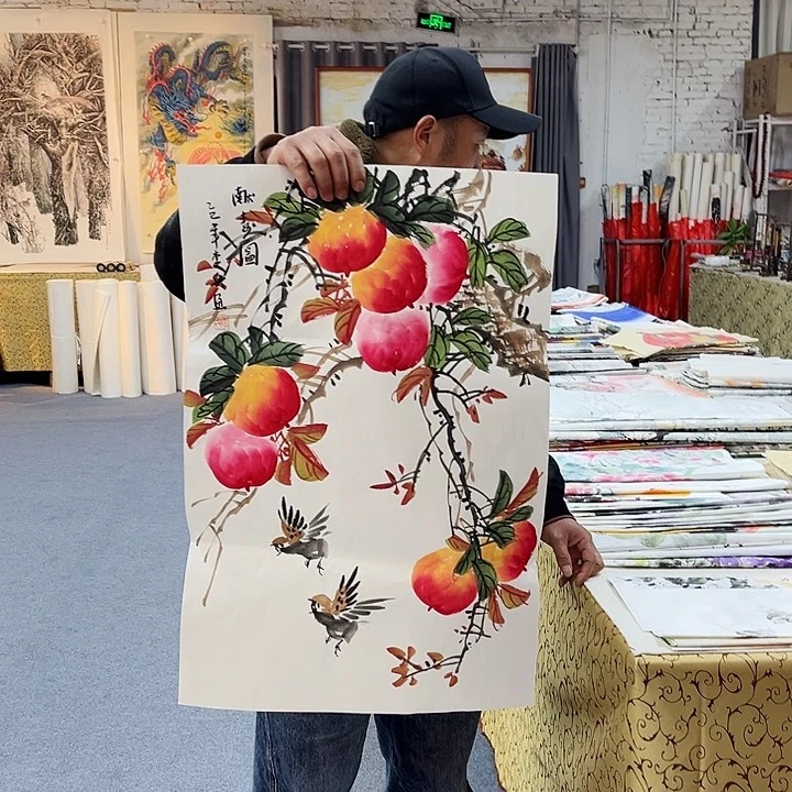 国画手绘国画真好看