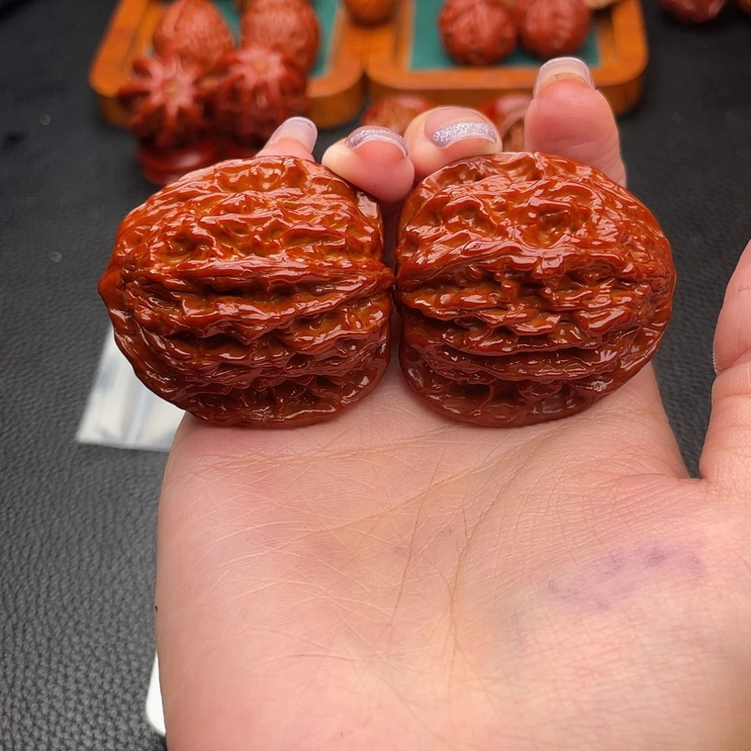 把件文玩核桃虎头