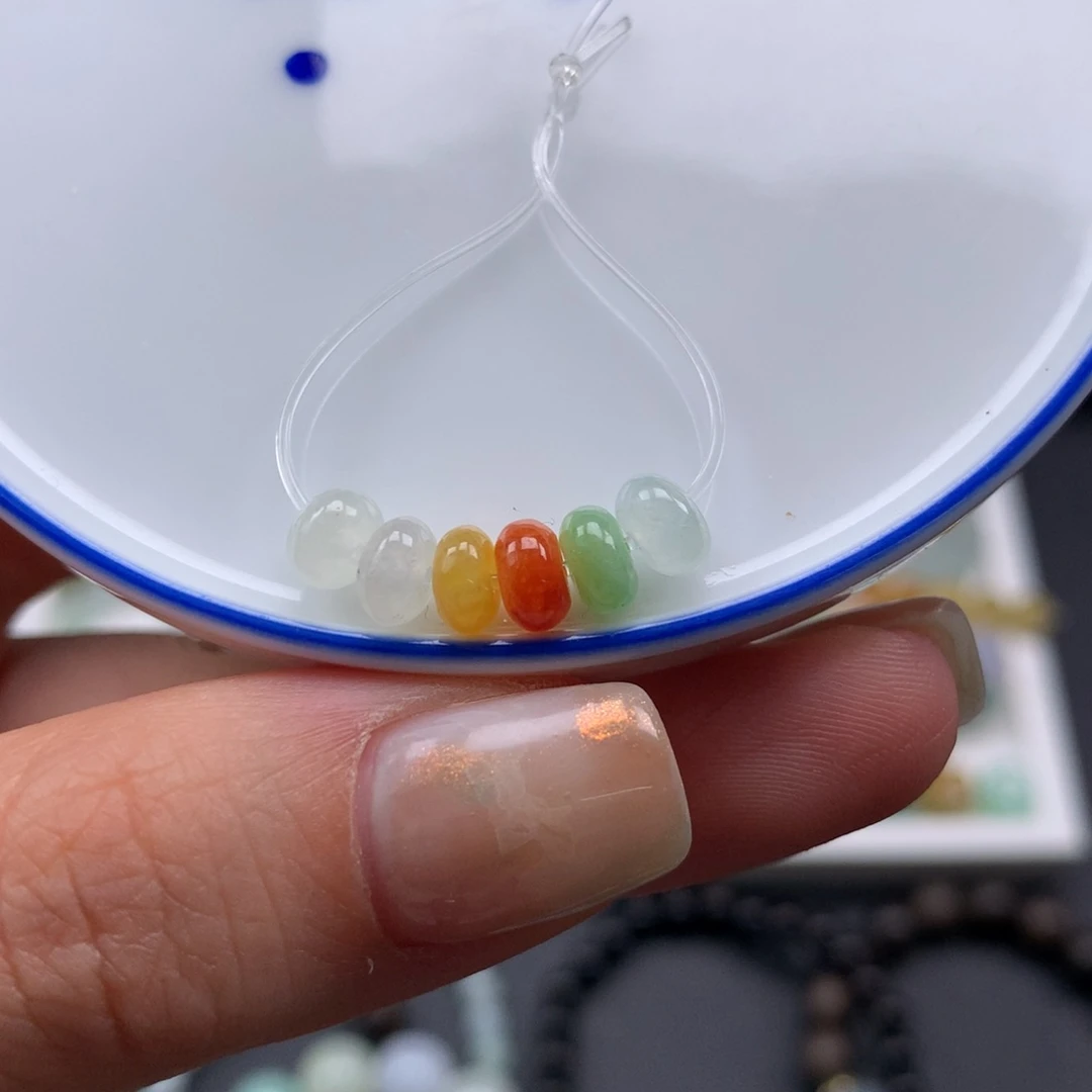 翡翠散珠天然翡翠D1320