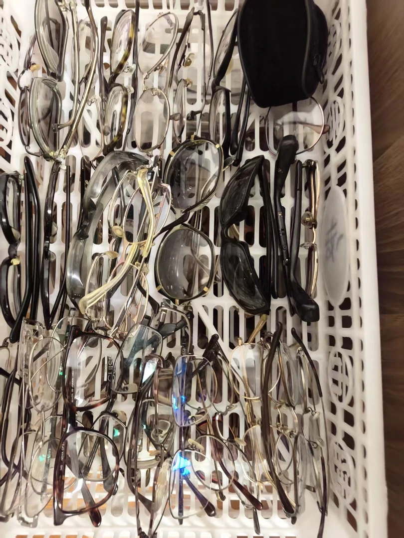 日本回流复古款高清水晶男女士百搭老花镜（以直播间展示过款为准）