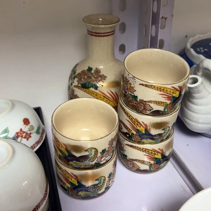 盖碗瓷器直播放漏中