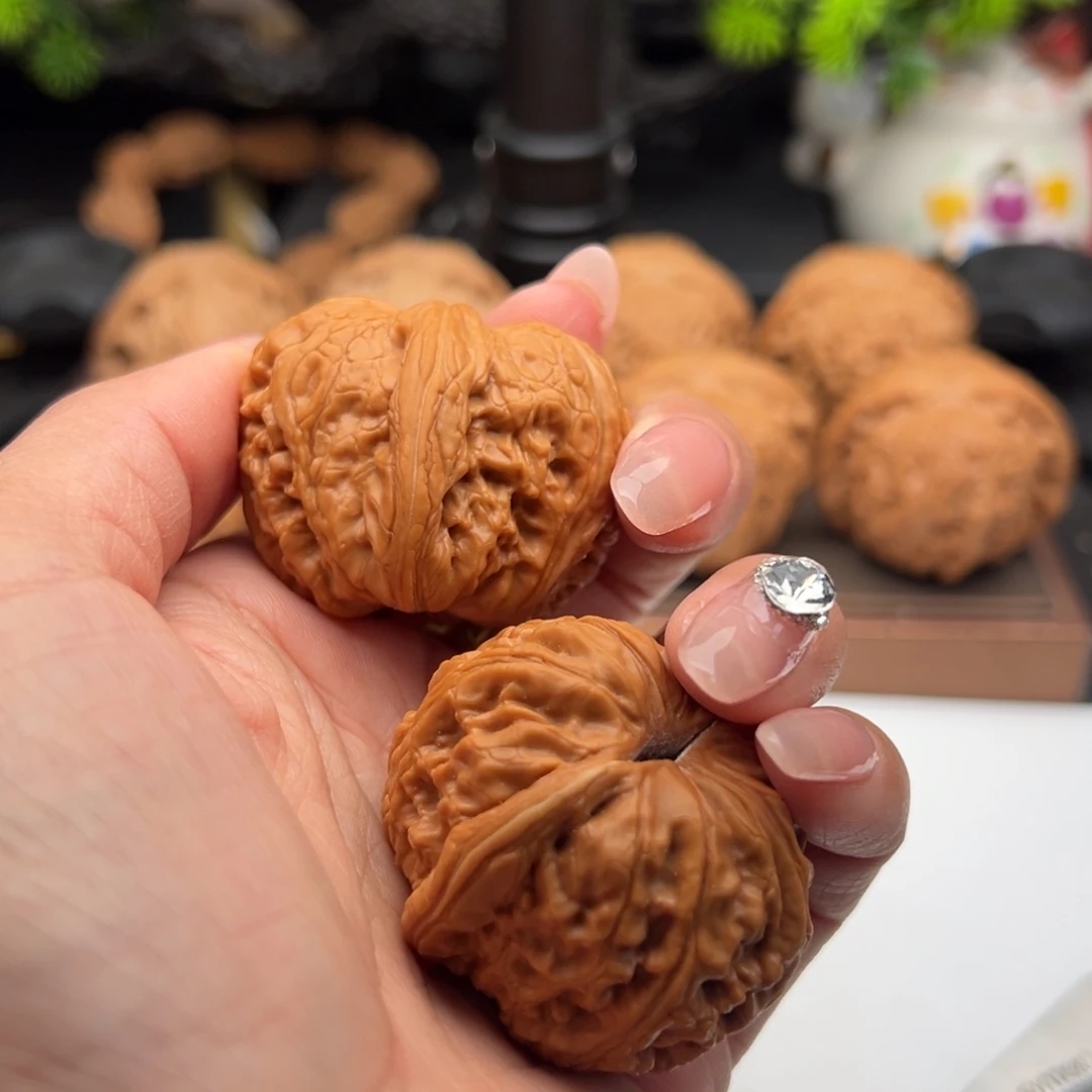 文玩核桃把件元宝41