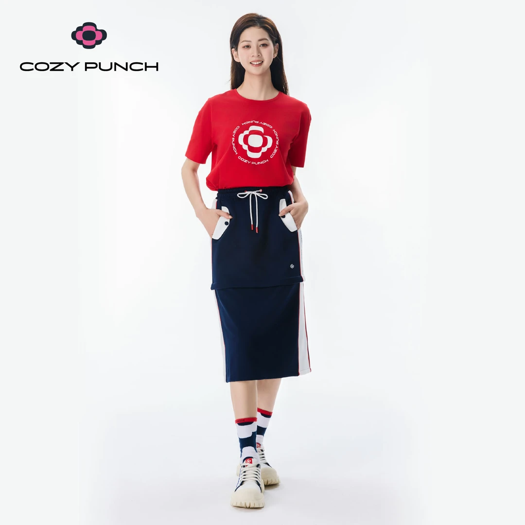 cozy punch【工装一裙两穿】时尚两穿运动风半身裙72784972