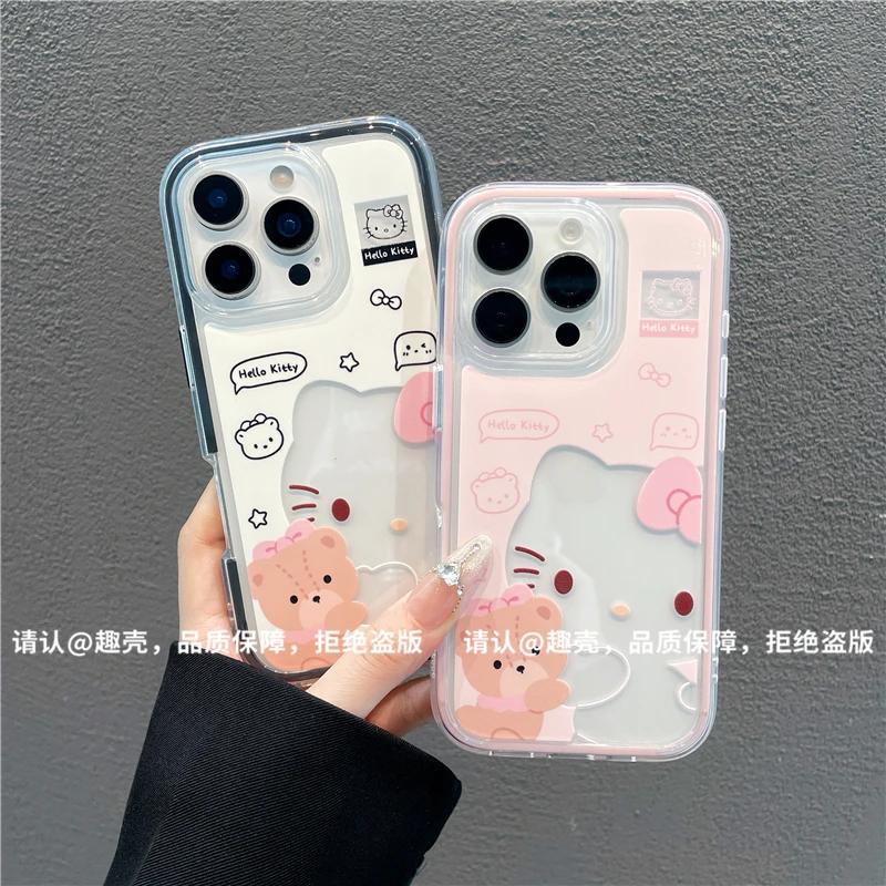 三合一炫彩适用苹果iPhone17/华为荣耀/OPPO/VIVO/小米手机壳爆款