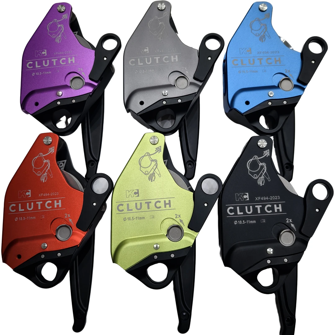 KC离合器下降器攀岩救援提吊下放单向制动滑轮保护器下降器离合器