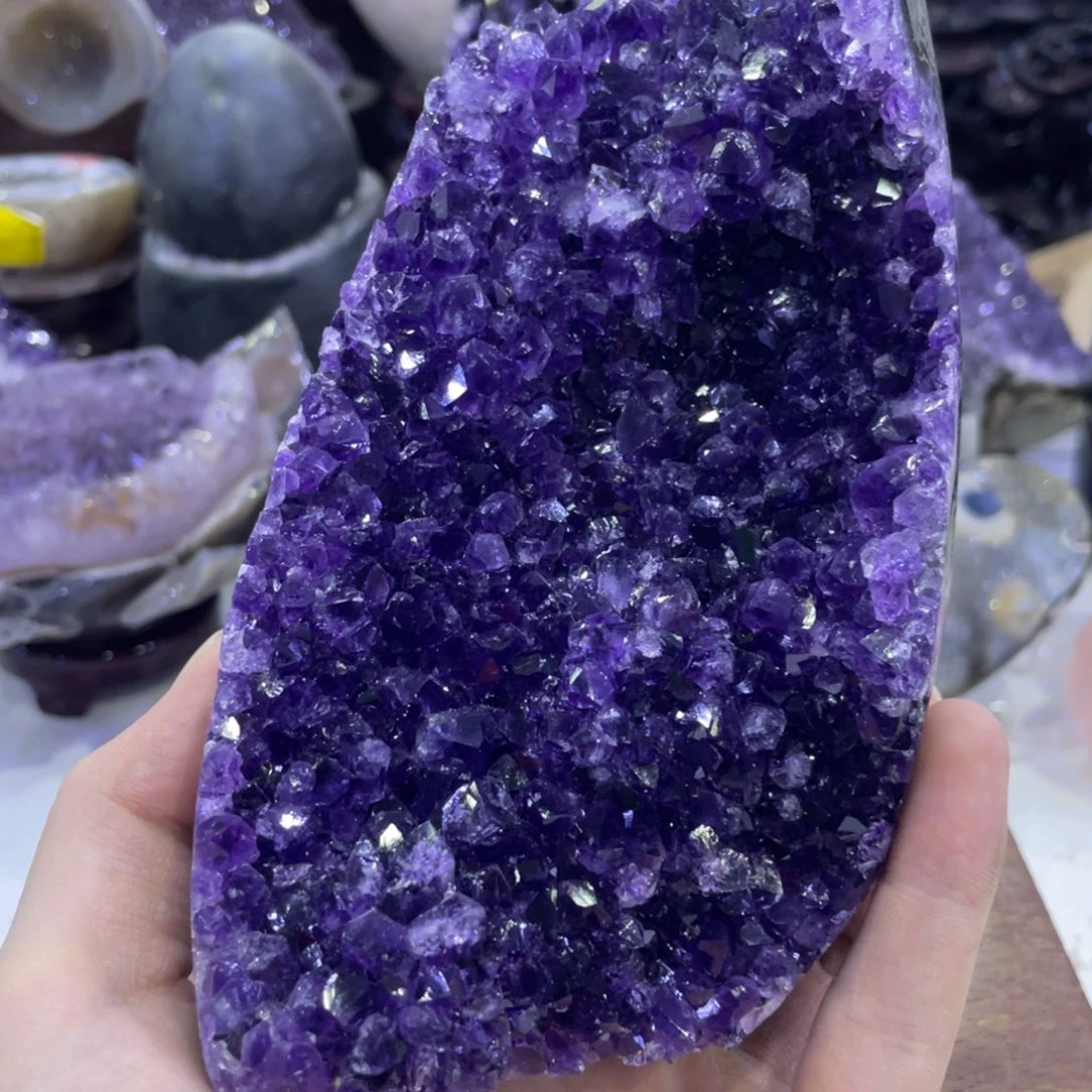 未镶嵌珠宝半成品紫晶