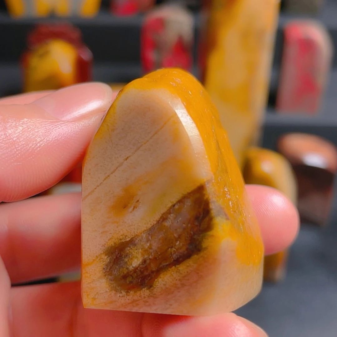 【闪购商品】昌化石青*瓷昌化石印章