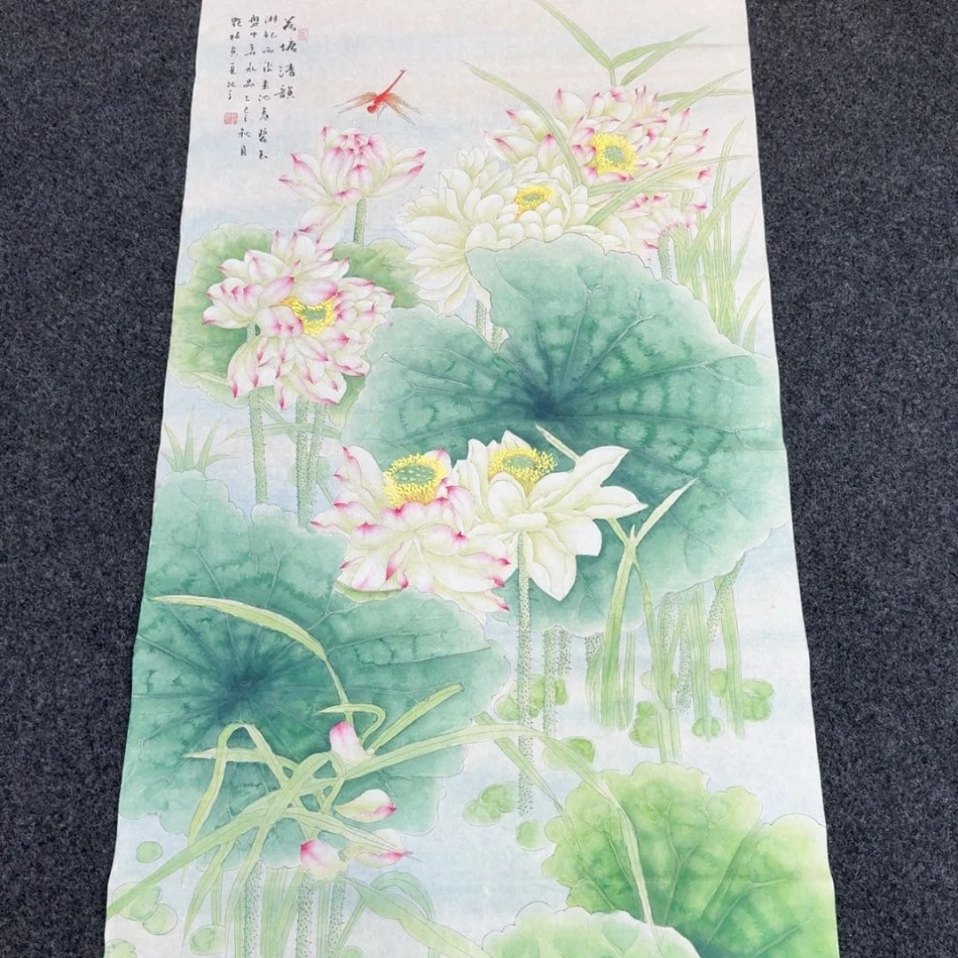 国画国画作品山水花鸟纯手绘