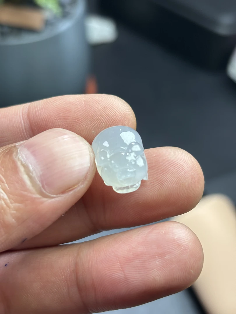 缅甸翡翠冰冰猪长16.2×11.5×8.6