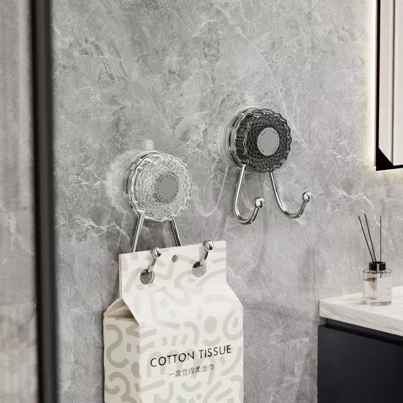 真空吸盘挂钩免打孔强力承重卫生间无痕吊钩门后真空挂衣抽纸粘钩