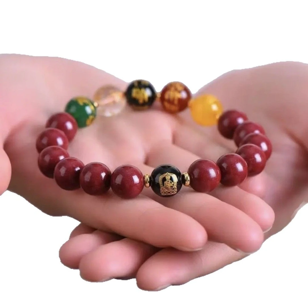 【先生推荐】2025蛇年新款八大守护五路財手串男女饰品驾车用品