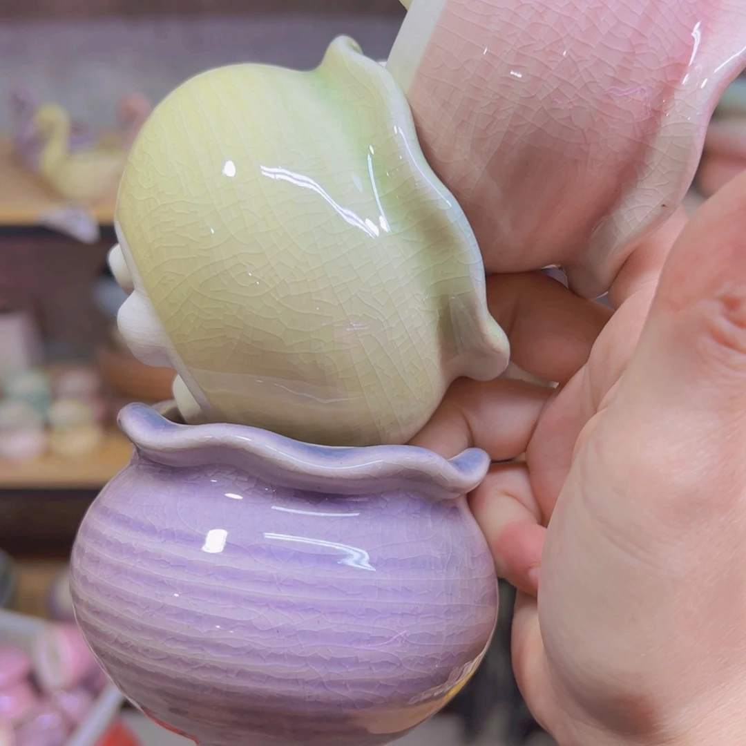 陶瓷花盆当场凑满12包邮