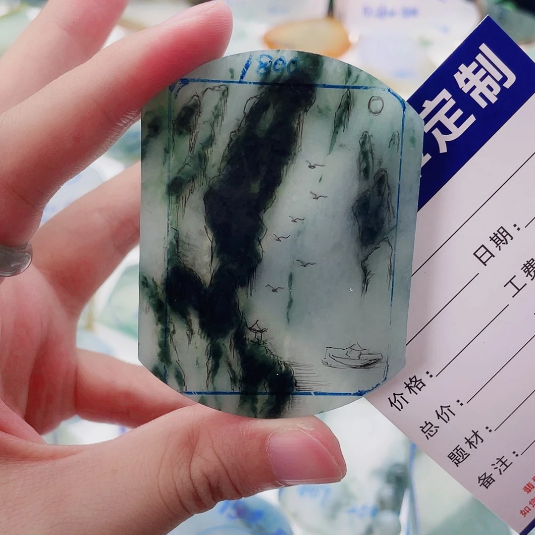 未镶嵌定制翡翠包工