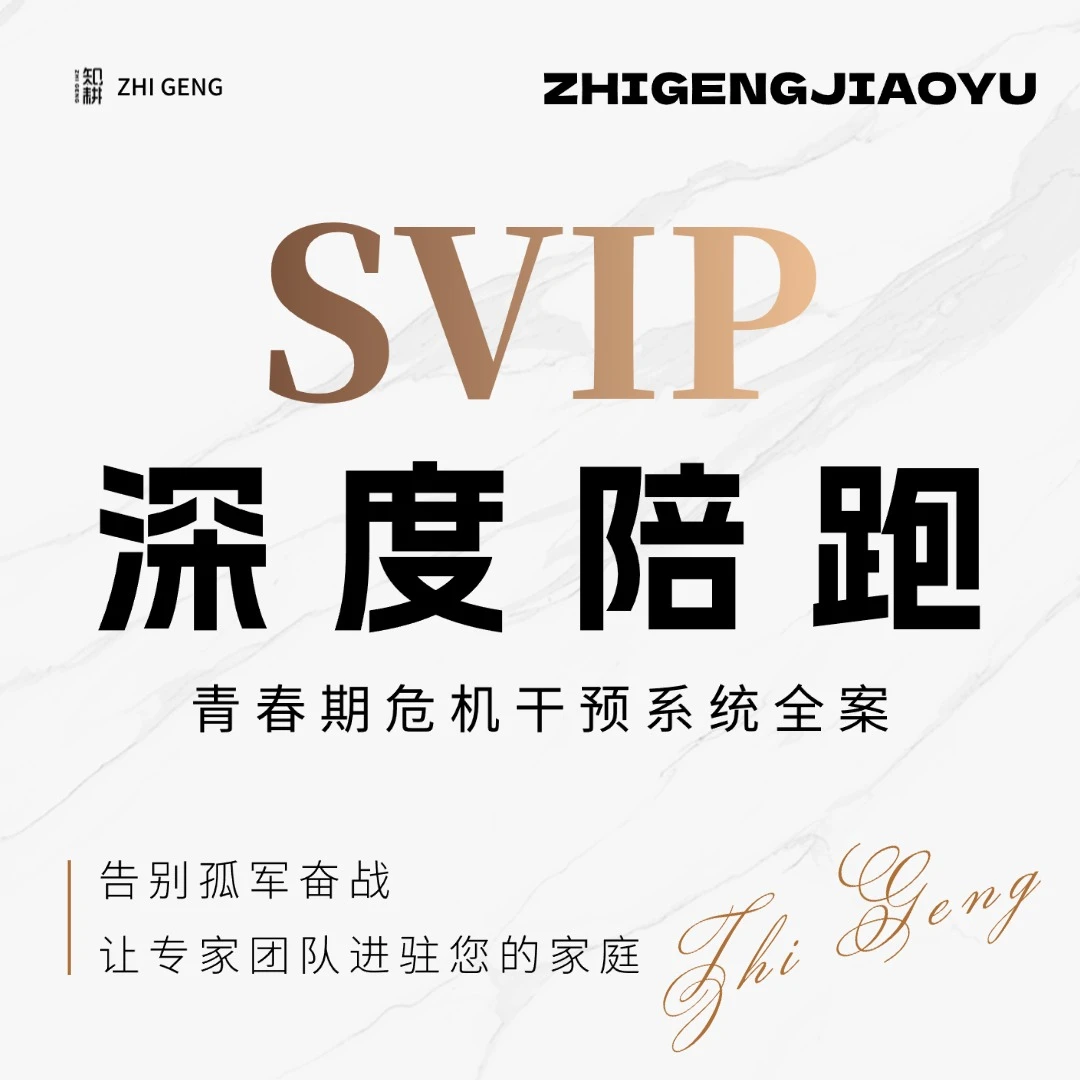 SVIP青春期危机干预全案 父母成长课