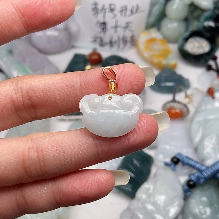 未镶嵌挂件翡翠翡翠