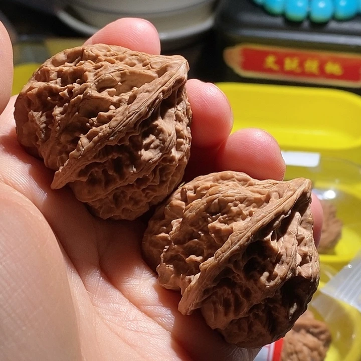 【闪购商品】吊坠文玩核桃小***二火焰马蹄